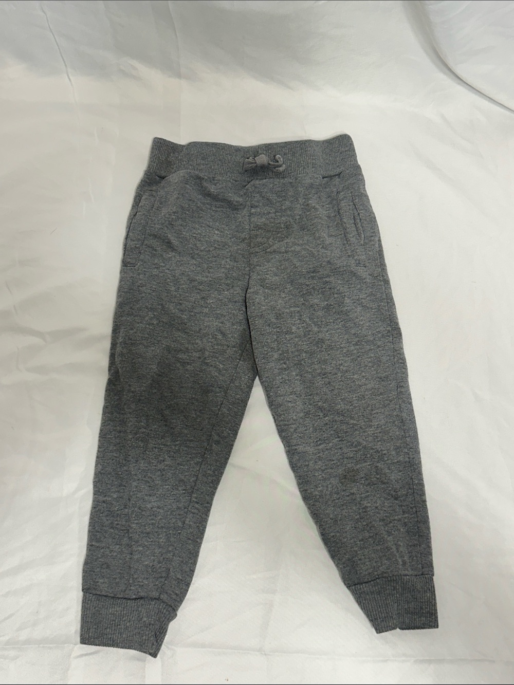 Kidgets Gray Knit Jogger Sweatpants